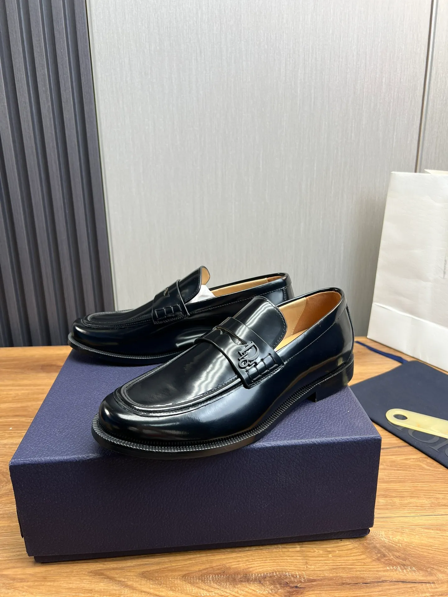 Men's men's shoes💰520💰 Dior men's business casual leather shoes👞all made of imported original brand leather, just to create a more comfortable wearing experience, upper: original cowhide➕imported sheepskin lining, original non-slip and wear-resistant rubber outsole✔️36-45 (38.45 non-returnable)